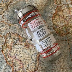 Vintage cocktail shaker